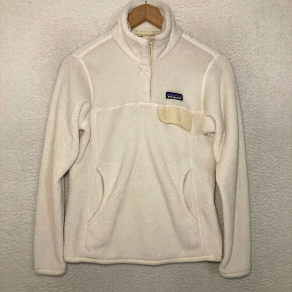 Vtg Patagonia Synchilla T Snap Fleece Sweater Women Size Small Pullover Gorpcore
